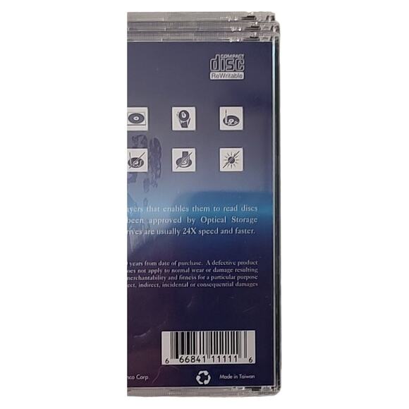 CD RW Disc 650MB 74 Min Bundle Of 3 - Picture 8 of 16